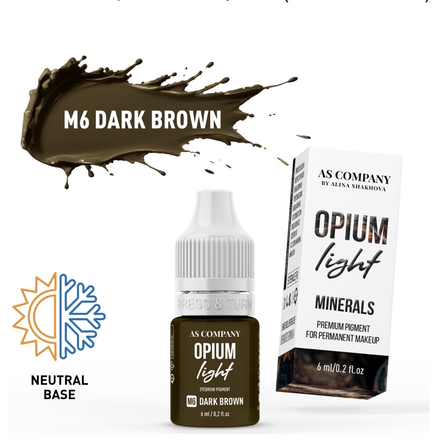 M6 Dark Brown / Mineral 6ml